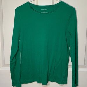 Talbots Green Long Sleeve